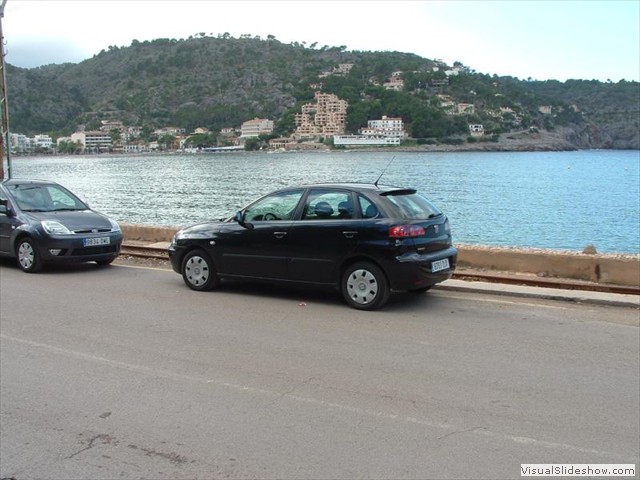 Our car at Port de Soller