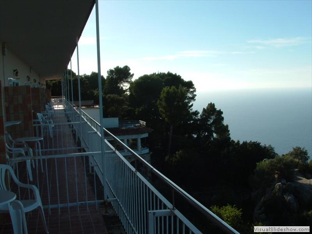 View from hotel (Encinar) room just outside Valldemossa Oct. 2005