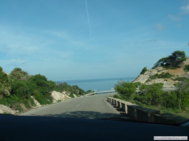 On the road in Mallorca Oct. 2005