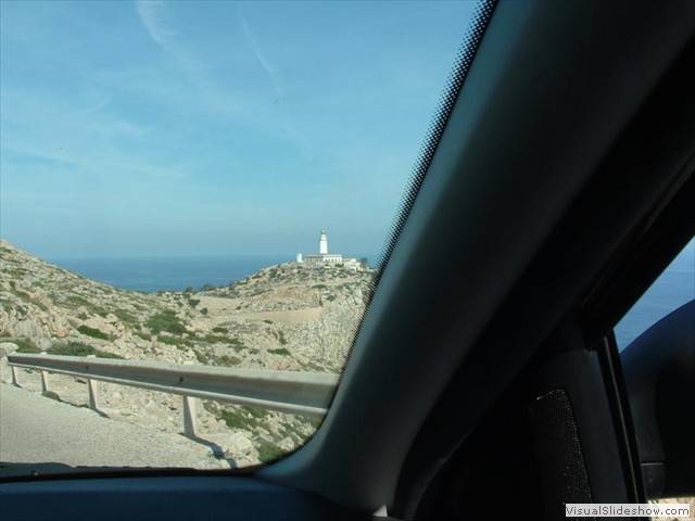 On the road in Mallorca Oct. 2005 - formentor-lighthouse