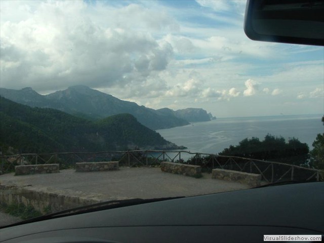 On the road in Mallorca