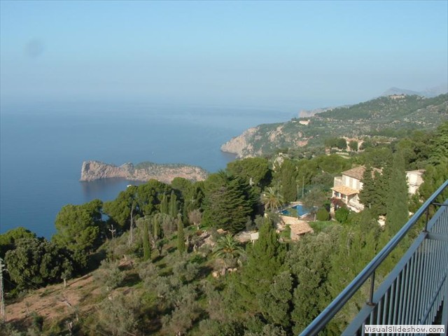 View from hotel (El Encinar) room just outside Valldemossa Oct. 2005