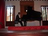 Playing Chopin in the monastery in Valldemossa