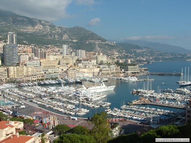 Monaco harbor view
