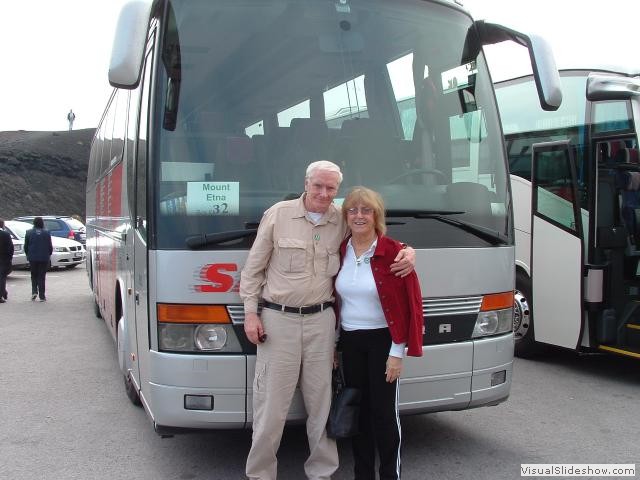 Bus to Mt. Etna